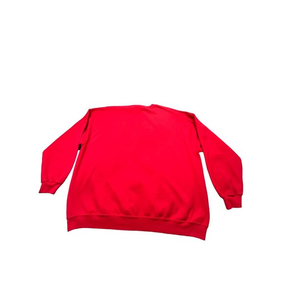 "Christmas Begins With Christ" Womens 3XL Red Sweater Christmas Holiday Tree God - Picture 2 of 8